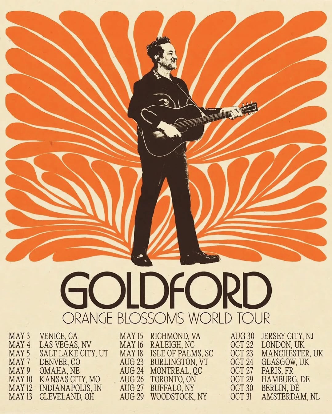 GoldFord Tour Poster 2026